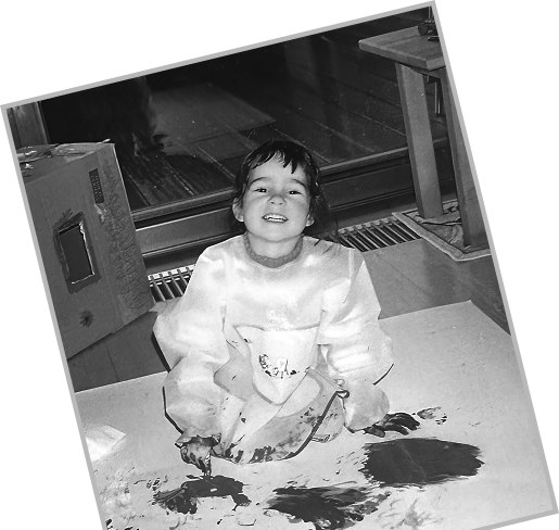 Anne as a baby